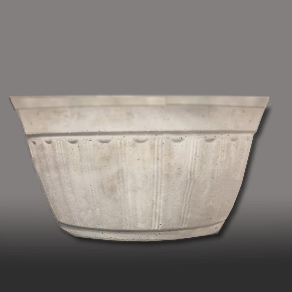 Round Concrete Planter