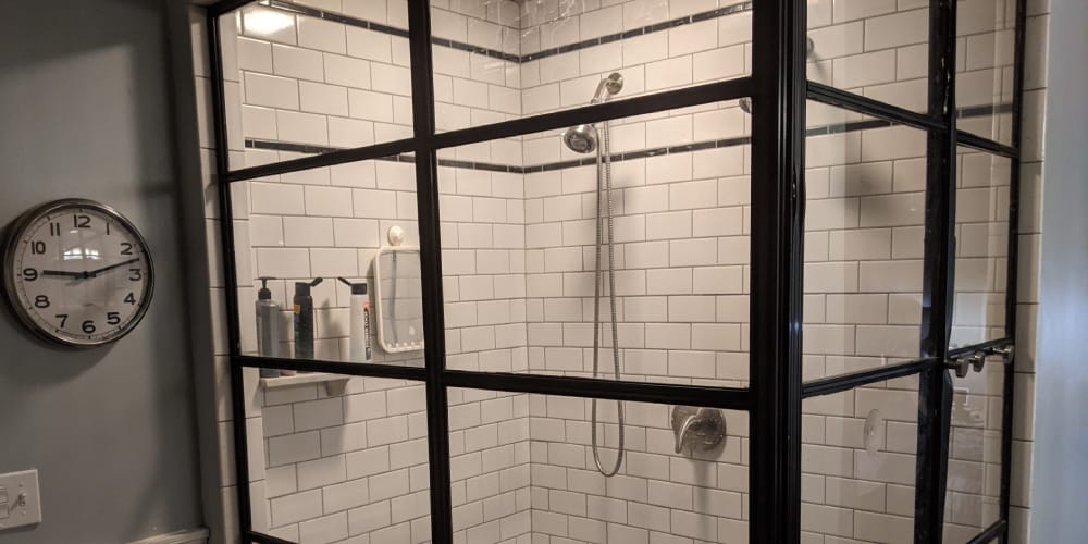 custom shower